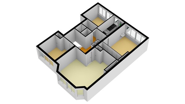 Floorplan - Lumeystraat 26b, 3039 ZP Rotterdam